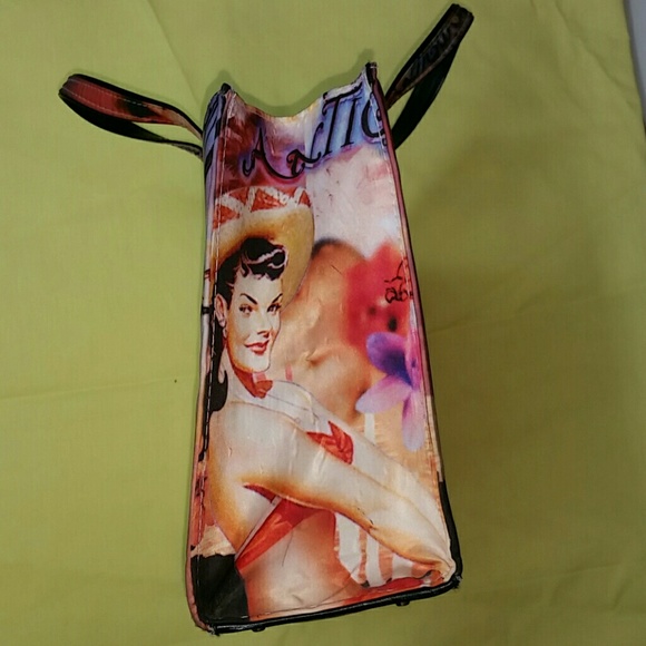 Vintage Pin up girl tote bag - Picture 4 of 5